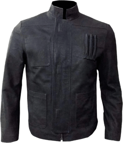 Harrison Ford Han Solo Jacket Brown Vintage Motorcycle Movie Moto Leather Jacket