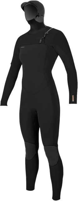 O'NEILL 5.5/4 Hyperfreak Chest Zip Hooded Wetsuit Women's 2022-6S