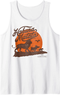 Disney The Lion King Simba Timon And Pumba Hakuna Matata Tank Top