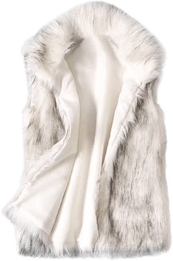 Women Faux Hairy Fur Waistcoat Vest Slim Short Faux Fur Jackets Coat Winter Sleeveless Casual Hairy Outwear Solid Color @f40