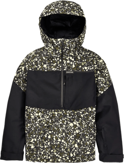 Burton Mens' Pillowline GORE-TEX 2L Anorak Snow Jacket Medium Sediment / True Black