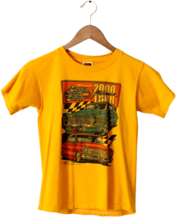 vintage Super Chevy Show graphic tee