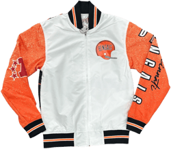 Mitchell And Ness Men's Warm Up Jacket - Bengals