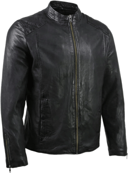 Milwaukee Leather Vintage SFM1803 Men's Black Leather Moto Style Fashion Jacket