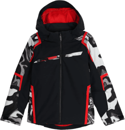 Spyder Boys Challenger Insulated Ski Jacket Black Combo 12