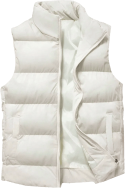 Spire By Galaxy Men's Modern Fit Heavyweight Puffer Bubble Vest