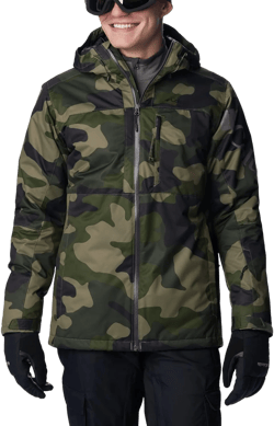 Columbia Men's Timberturner Ii Jacket Stone Green Mod Camo Print X-Large
