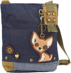 Chala Patch Cross-Body Women Handbag, Canvas Messenger Bag Brass
