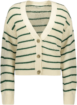 JDYELLEN L/S V-NECK STRIPE CARDIGAN