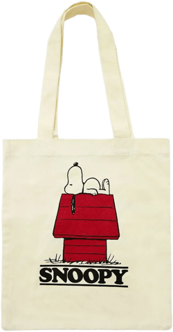 Snoopy Graphic Tote Bag