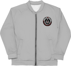 Unisex Bomber Jacket - Adrenaline Combatives - Sun Tzu Quote: “Know yourself, know the enemy”