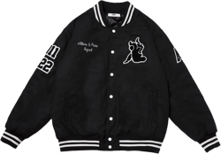 Albino and Preto 2022 Reserve Membership Varsity Jacket • Black • L • BRAND NEW