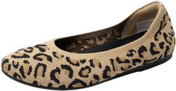 Women's Ballet Flats Arch Support Foldable Knit Comfortable Shoes  Dressy Casual Work Office Women Shoes