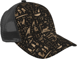 ASYG Ancient Egyptian Baseball Hat for Men Women Trucker Mesh Hats Summer Cap Fishing Hat One Size Ancient Egypt 6211121