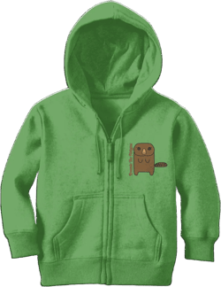 Brownie The Platypus - Classic Kids Zip Hoodie
