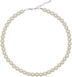 Long Simulated 10mm AAA Pearl Strand Necklace for Women Multicolor Pearl Choker Necklace 1920s Pearl Statement Necklace Costume Jewelry 10mm pearl necklace White