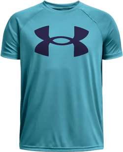 Under Armour Boys' Logo Short Sleeve Tee Shirt : Clothing, Shoes & Jewelry