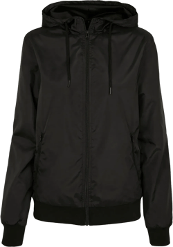 Build Your Brand Women’S Two-Tone Tech Windrunner Jacket
