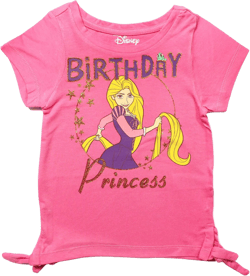 Disney Princess Girl's Blouse Tee Shirt