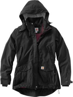 Carhartt Women's Shoreline Jacket Regular And Plus Sizes XX-Large Plus Black