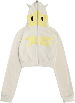 Women Hoodie Cropped Hoodie Women's Casual Jacket