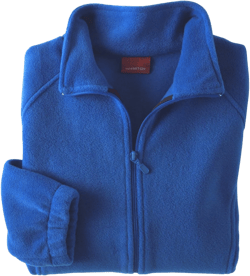 Ladies 8 oz Full-Zip Fleece Jacket. M990W - X-Large - True Royal
