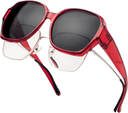Face Shadow Over Glasses Sunglasses for Women Polarized UV Protection, Fit Over Prescription Glasses Sunglasses Lightweight