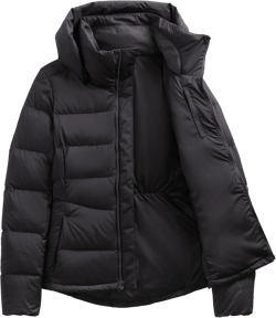 THE NORTH FACE Women's Metropolis Insulated Jacket, TNF Black, Small
