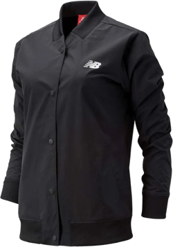 New Balance Women's Coaches Jacket Black Large