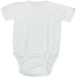 KLANNIZEROE Classic Solid Bodysuit Snap Crotch Pajamas ABDL Diaper Onesie: Clothing, Shoes & Jewelry