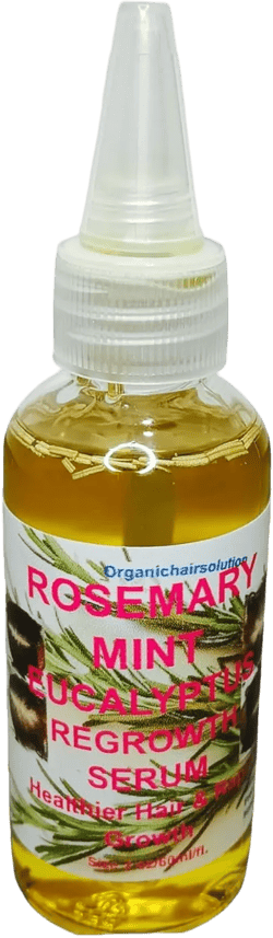 Rosemary Mint Eucalyptus Solution for Thicker, Longer & Fuller Hair - Nourishing Oil for Split Ends, Dry Scalp, and All Hair Types - 2 fl oz