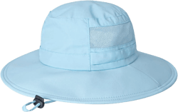 Sun Hat for Men/Women, UPF 50+ Fishing Hat,Waterproof Wide Brim Bucket Hat Foldable Boonie Hat for Hiking Garden Safari Beach Blue 1