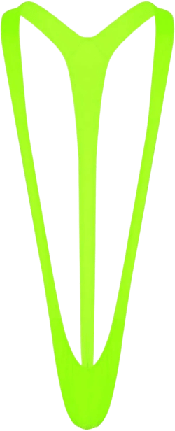 AGJGFM Men's Mankini Swimsuit V Sling Thong Y Back Jockstrap Singlet Leotard Underwear Green One Size