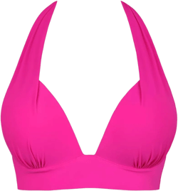 Hilor Women's Push Up Bikini Top Sexy Triangle Top Swimsuit Halter Bathing Suit Swim Tops