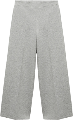 High-rise wideleg trousers