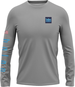 Made in USA Fishing Shirts for Men Long Sleeve Lightweight Dri Fit UPF 40+ Sun Protection Quick Dry Running Hiking Tshirts Silver With Turtle Graphic X-Large