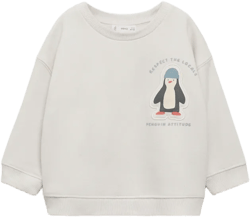 Printed picture sweatshirt