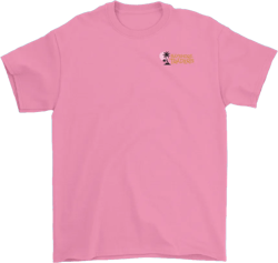 Drink Up Parrot Logo Print Tee