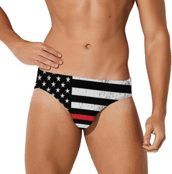 Mens' Athletic Swim Swim Brief Swimsuit Bikini Swimsuit Sexy Swim Trunk Design456 X-Large
