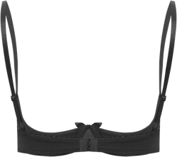 Miutii Women's Sexy 1/4 Cups Push Up Underwired Shelf Bra Unlined See Through Bralette Lingerie: Clothing, Shoes & Jewelry