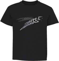 Tire Tracks Tread Dirt Bike MX Motorcycle Graphic t-Shirt for Men, Women, Kids Short Sleeve tees Youth X-Large Black
