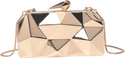 Shiloh Geometric Shaped Evening Bag