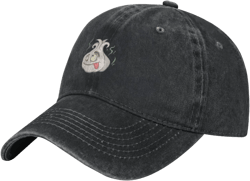 Interesting Garlic Trucker Hat for Men Women Denim Baseball Cap Dad Hat Golf Hats
