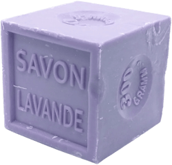 French Soap: Olive Oil Cube in Lavender