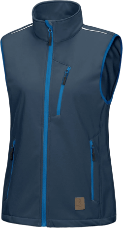 Little Donkey Andy Women's Fleece Lined Softshell Vest Lightweight Windproof Sleeveless Jacket for Hiking Outdoor Travel Golf Navy Blue XX-Large