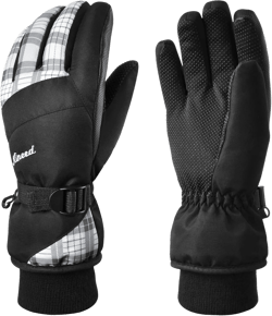 Waterproof Ski Gloves Touchscreen 3M Thinsulate Winter Warm Snow Gloves for Women Youth