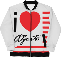 I LOVE AZONTO Bomber Jacket