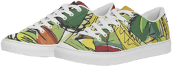 fruta alta Women's Faux-Leather Sneaker