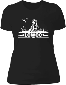 LCWCC Dog - White NL3900 Ladies' Boyfriend T-Shirt