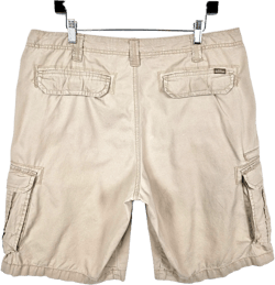 Lee Dungarees Light Brown Canvas Cargo Shorts W35